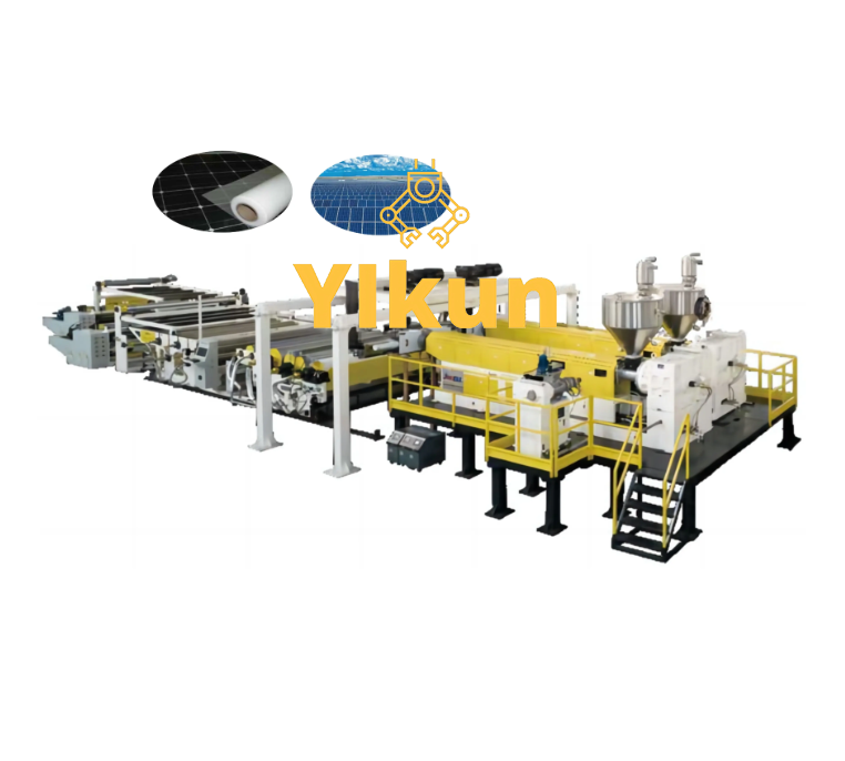 EVA/POE Solar Film Extrusion Line Single Screw Extruder Type