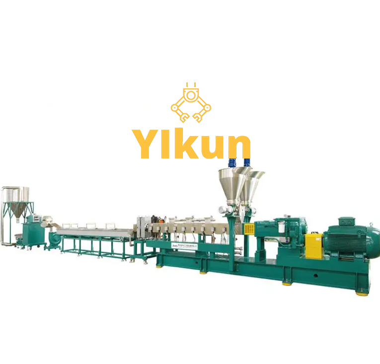 Engineering Plastics Double Twin Screw Pelletizing Machine
