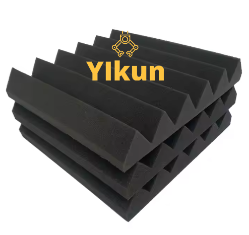 Customizable Wedge Shape Flame Retardant Acoustic Panels